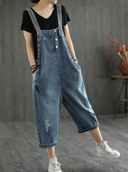 Stylish Denim Overalls for Women 