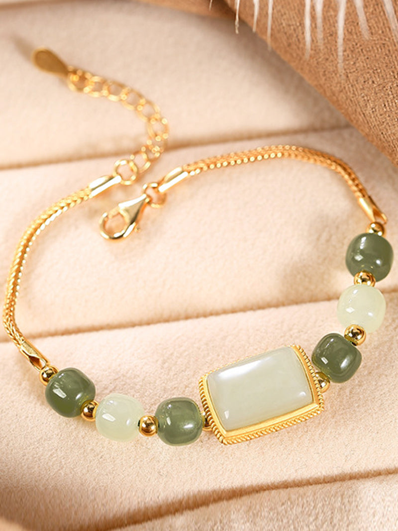 Bracelet de jade de plus de nuit