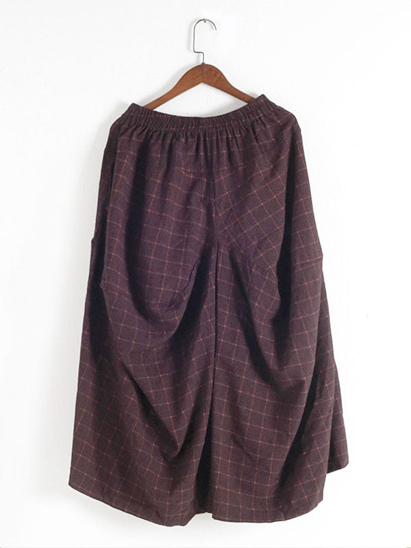 Pantalon de jambe large de la jambe large irrégulière