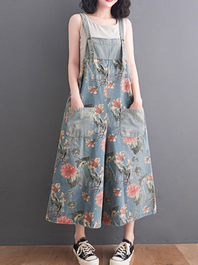 Blue Denim Overall