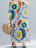 Bom vestido de kaftan vivo