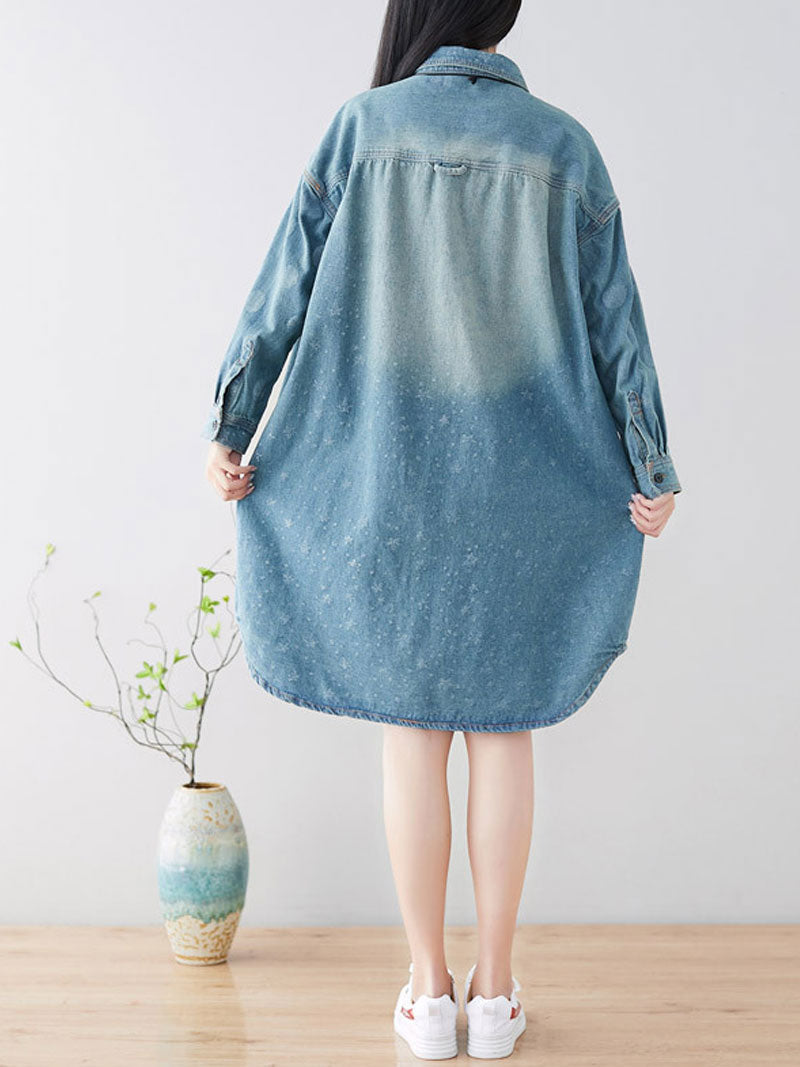 Diamants dans la robe de chemise au ciel