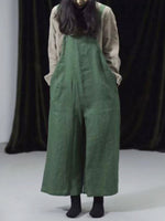 Jewel algodão de pernas largas Dungarees (somente EUA)