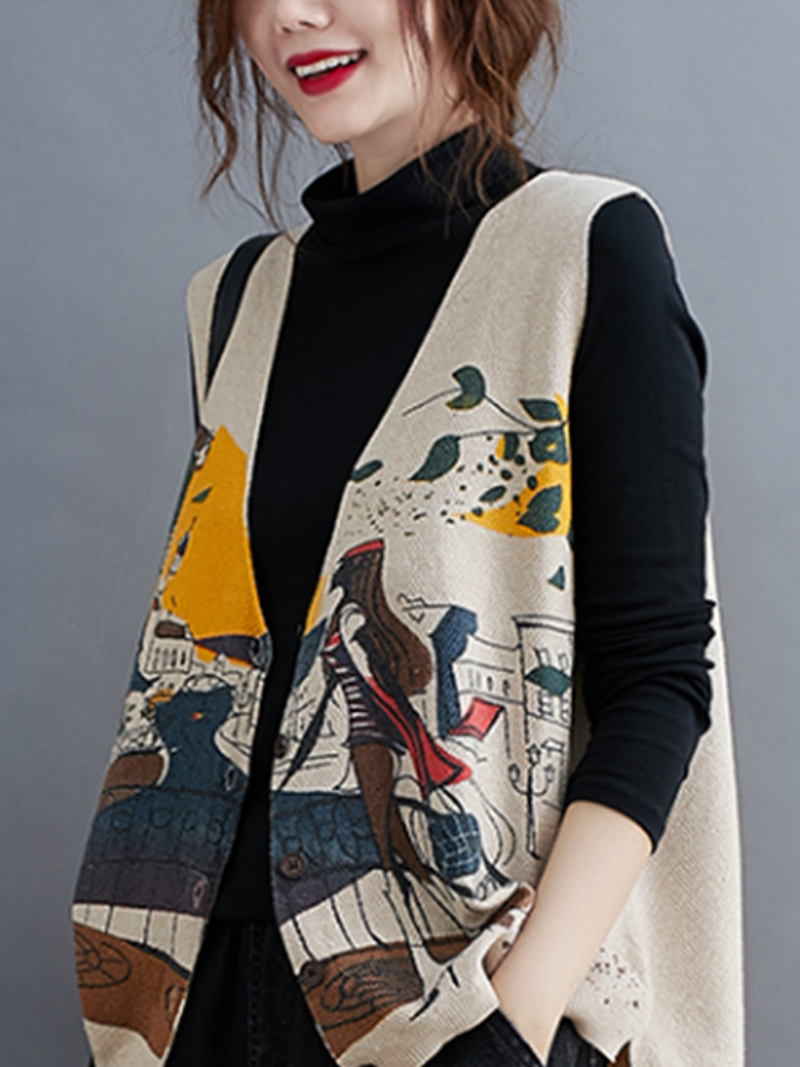 Women's Sleeveless Sweater