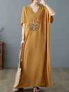 Whisper In Sky Kaftan Dress