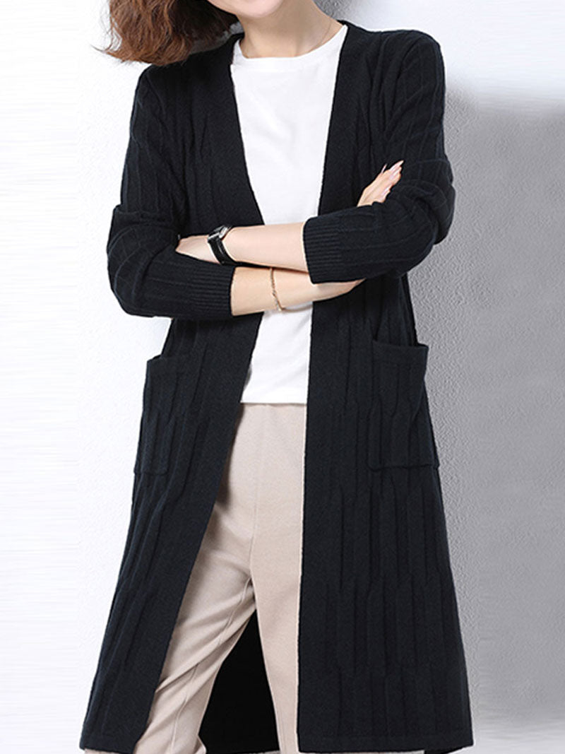 Full Sleeves Knitted Cardigan