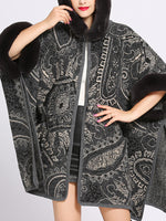 Cardigan de capa de tamanho alto e macio amável