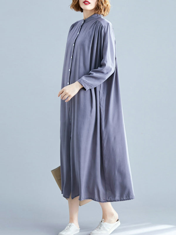 Elle est toute robe de chemise midi tiki