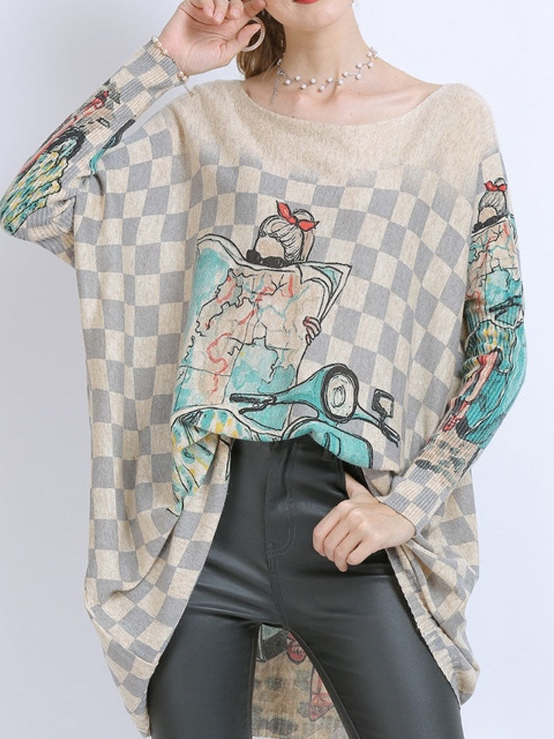 Dados carregados como blusa de suéter