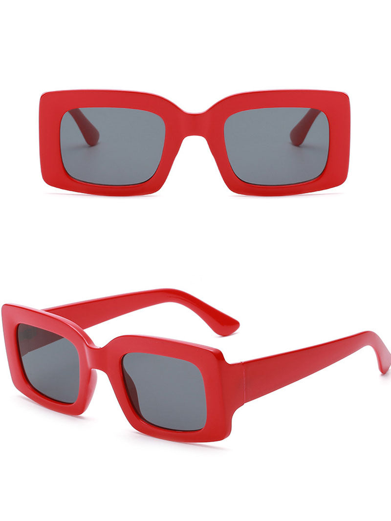 Moment de lunettes de soleil confort