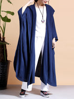 Batwing-Sleeves Logo Cape Casat